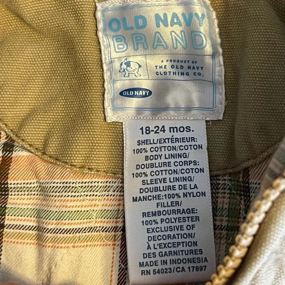 Old Navy Baby Boys Outer Jacket Size 18-24 Months